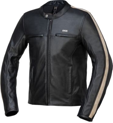 Klasická bunda iXS X73027-003-54H LD STRIPE X73027 černý 54H