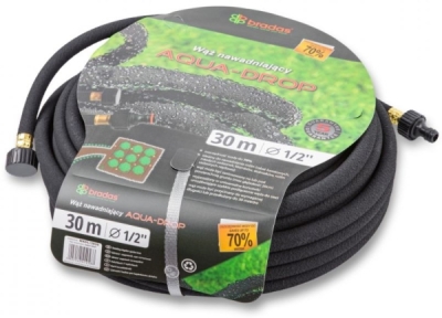Zahradní zavlažovací kapací hadice 30m 1/2" AQUA-DROP BRADAS WAD1/2030
