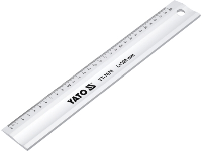 Yato Měřící hliníková lať 300mm