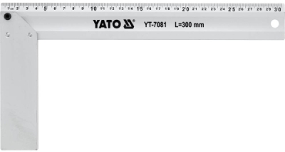 Yato Truhlářský úhelník hliníkový 300mm