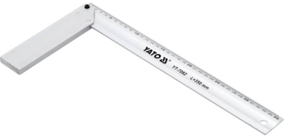 Yato Truhlářský úhelník hliníkový 350mm