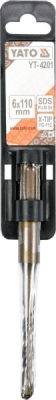 Yato Vrták do betonu SDS+ 6 x 110 mm X-TIP