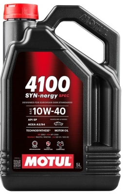 Motorový olej Motul 4100 SYN-NERGY 10W-40, 5L