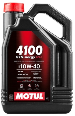 Motorový olej Motul 4100 SYN-NERGY 10W-40, 4L