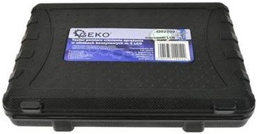 Kompresiometr pro zážehové motory, LCD displej, sada 8ks, tester komprese GEKO G02509