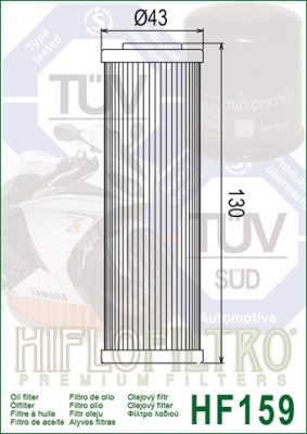 Olejový filtr HIFLOFILTRO HF159