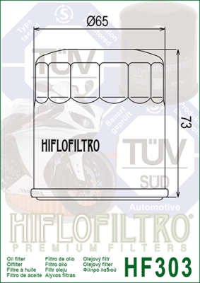 Olejový filtr HIFLOFILTRO HF303C