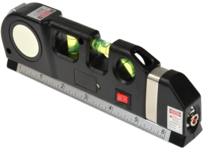 Laserová vodováha s metrem 2,5m GEKO G03310