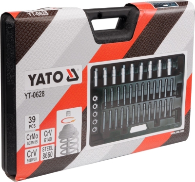 Sada klíčů k montáži tlumičů 39ks Yato YT-0628