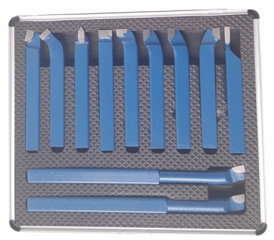 Sada soustružnických nožů, 12x12mm, 11-dílná sada MAR-POL M22360