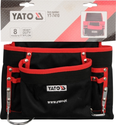 Kapsář za opasek na nářadí  YATO 8 kapes