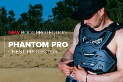 Chránič hrudi POLISPORT 8003900001 PHANTOM PRO nardo grey