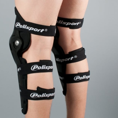 Chránič kolen POLISPORT 8001500001 DEVIL dospělý černý