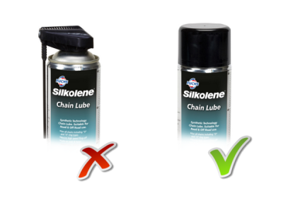 Mazivo na řetěz SILKOLENE 601398605 CHAIN LUBE SPRAY 0,5 l