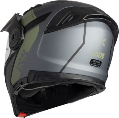 Flip-up helmet iXS X15903-M37-XL VENTURE 1.0 X15903 black-anthracite-olive XL
