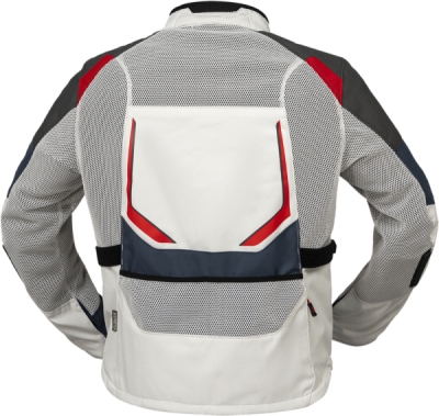 Bunda iXS X2-161405-942-L TOURSTER-BIG AIR 1.0 X2-161405 světle šedá-modrá-červená L