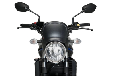 Plexi štít PUIG FRONTAL PLATE 3590C karbonový vzhled