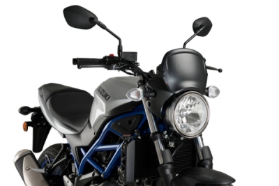 Plexi štít PUIG FRONTAL PLATE 3590C karbonový vzhled