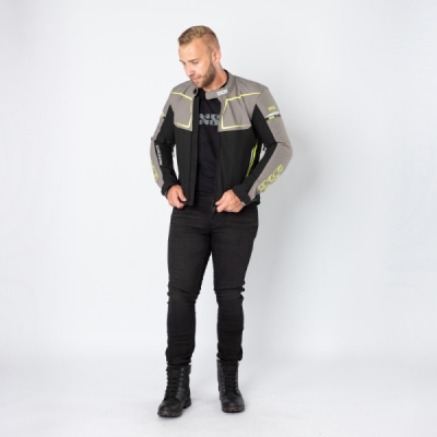 Sportovní bunda iXS X55060-395-L TS-PRO-ST-PLUS X55060 black-anthracite-lime L