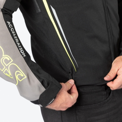 Sportovní bunda iXS X55060-395-XL TS-PRO-ST-PLUS X55060 black-anthracite-lime XL