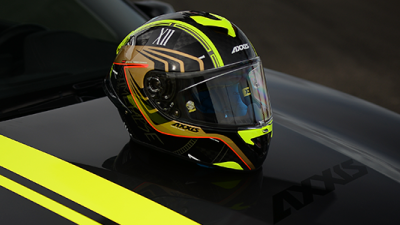 Integrální helma AXXIS 42577620004 COBRA rage a3 lesklá perleťově bílá S