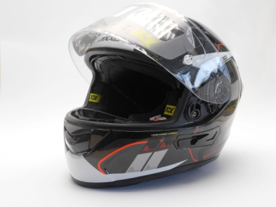 Integrální helma AXXIS 42327140028 RACER GP CARBON SV spike a0 lesklá perleťová bílá XXL (42327140008)