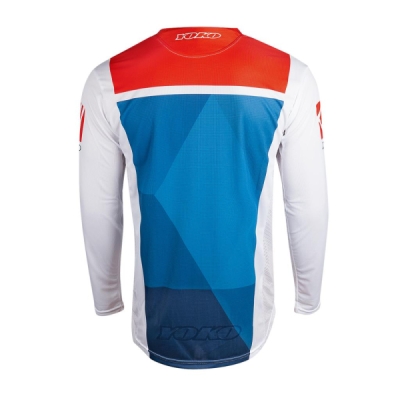 Motokrosový dres YOKO 66-176600-L KISA modrý / červený L (1.66-176600-L)