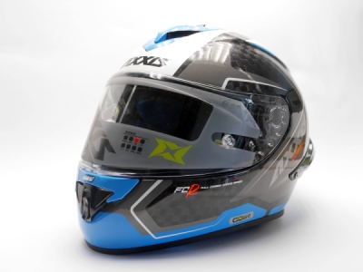 Integrální helma AXXIS 42577620004 COBRA rage a3 lesklá perleťově bílá S