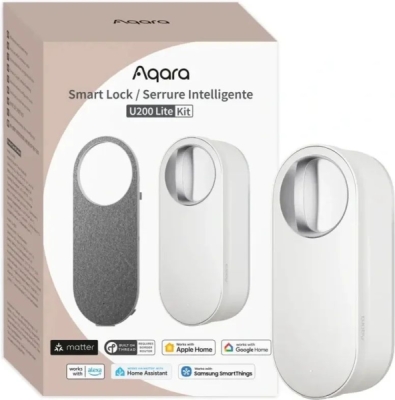 AQARA Smart Lock U200 Lite Kit (EL-D03D), Bílý - Smart Zámek