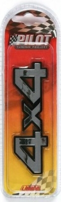 Logo 3D emblém 4x4