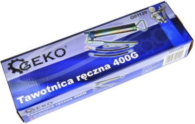 Pistole ruční na maziva, 400 ml GEKO G01120