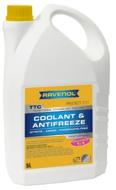 Chladicí kapalina Ravenol TTC Premix Protect C11, 5L