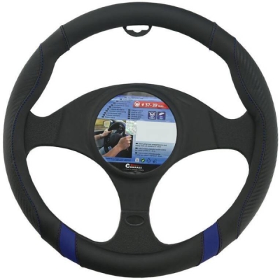 Potah volantu TOURING modrý Compass