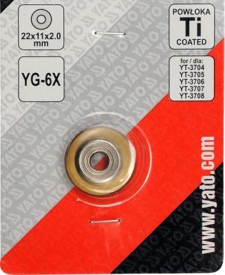Náhradní kolečko do řezačky YATO 22 x 11 x 2 mm