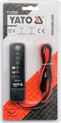 Yato Tester autobaterií LED