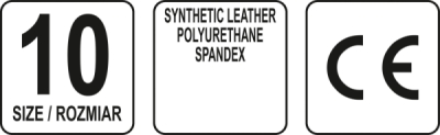 Yato ochranné rukavice velikost XL