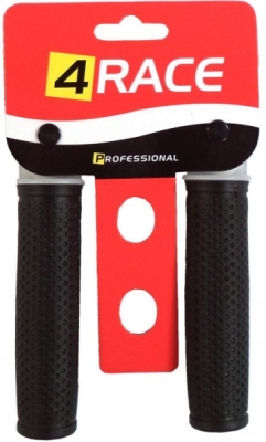 Gripy 4RACE gumové černé
