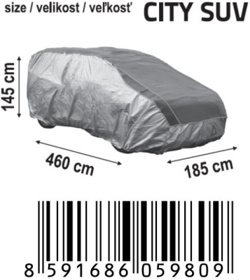 Compass ochranná plachta proti kroupám CITY SUV 460x185x145cm