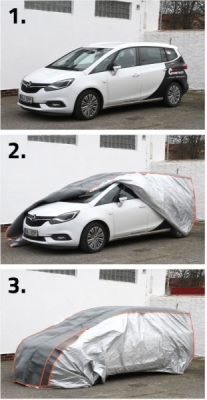 Compass ochranná plachta proti kroupám CITY SUV 460x185x145cm