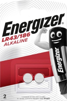 Energizer Alkaline knoflíková baterie LR43/186/2 (2ks)