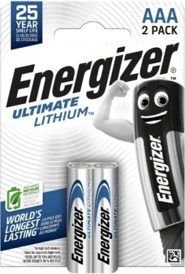 Energizer Ultimate Lithium AAA (2 ks)