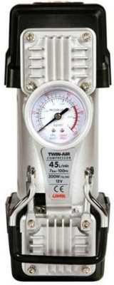 Kompresor 12V/7BAR-100PSI, duální 200W kovový LAMPA