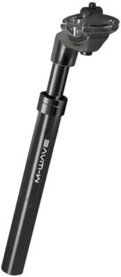 Sedlovka 25.4 x 315mm M-Wave odpružená al černá