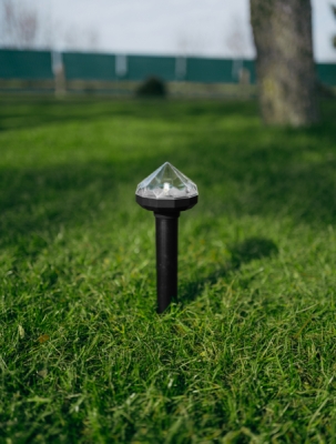 Solární odpuzovač krtků a hlodavců, diamantový, LED/ABS BRADAS CTRL-MO113S