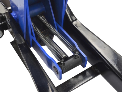 Pojízdný hydraulický zvedák 4t, nízkoprofilový, 95 - 550 mm, dvojitá pumpa - GEKO PREMIUM GEKO G02196