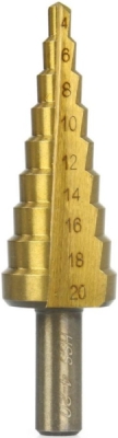 Stupňovitý vrták 4-20mm HSS MAR-POL M22326