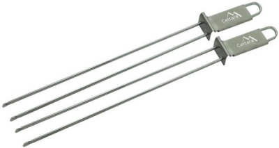 Cattara grilovací špízy dvojité, 32 cm, sada 2ks