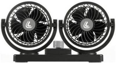 Ventilátor dvojitý 24V, 2 rychlosti, O 4