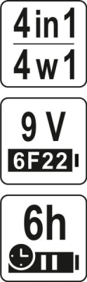 Digitální detektor a vlhkoměr Yato YT-73138