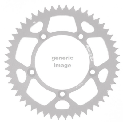 Hliníková řetězová rozeta SUPERSPROX RAL-905:48-ORG RAL-905:48-BLK oranžová 48 zubů, 520 (041.905:48-ORG)